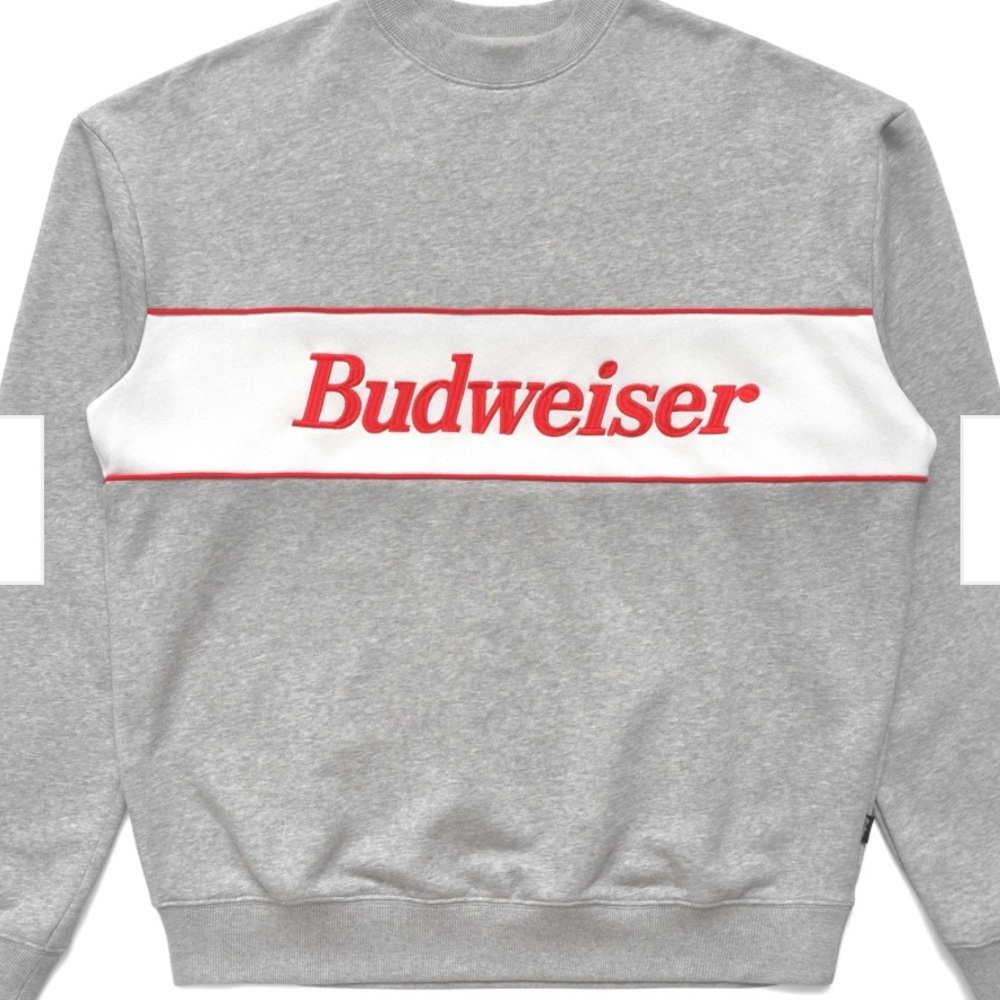 MALBON X BUDWEISER sweatshirt NEW!